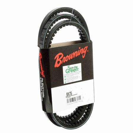 BROWNING EPDM Notched Belt 98% Efficient BX75